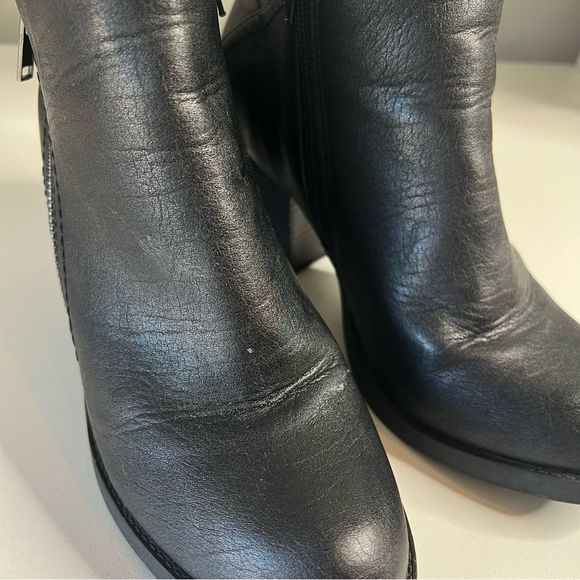 Rampage Black Heeled Booties - Picture 5 of 7